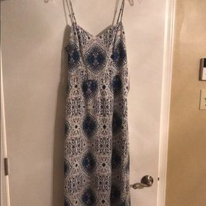 Long strap dress